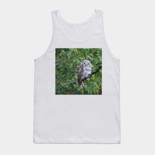 owl on wire nature photography Tank Top